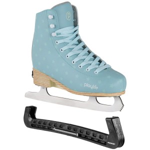 Patines De Hielo Powerslide Blue Sky adj. Ice Blade Cover bundle Unisex Azules | 47891-SRDN