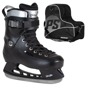 Patines De Hielo Powerslide Freezer Ice Skate Bag bundle Unisex Negros | 89402-XTYN
