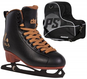 Patines De Hielo Powerslide Merlot - Ice Skate Bag bundle Unisex Vino Negros | 57682-RPHX