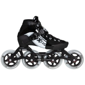 Patines En Línea Powerslide 3X adj. Evo Niños Negros | 40793-WZHS