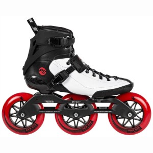 Patines En Línea Powerslide Arise RD Hombre Negros Blancos | 51682-PAJE