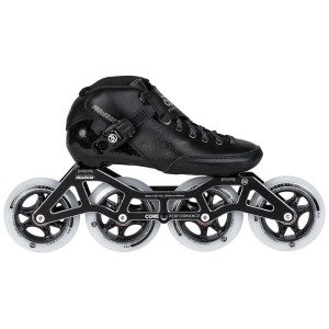 Patines En Línea Powerslide Core Performance 4X90 Niños Negros | 63487-QDIC