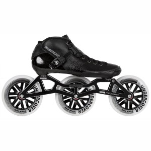 Patines En Línea Powerslide Core Performance 3X125 Hombre Negros | 72190-VLBC