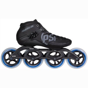 Patines En Línea Powerslide Final 110 Hombre Negros | 90257-KVWO
