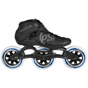 Patines En Línea Powerslide Final 125 Hombre Negros | 27145-VXLK