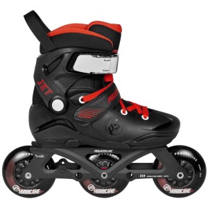Patines En Línea Powerslide Jet Pro adj. Niños Negros | 92036-VPUS