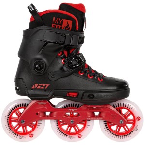 Patines En Línea Powerslide Next 110 Hombre Rojos | 19273-NFSR