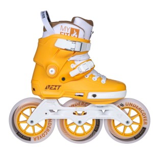 Patines En Línea Powerslide Next Mustard 125 Hombre Naranjas | 41952-JWIV