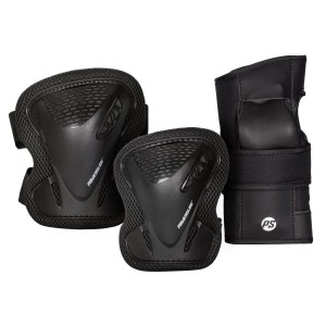 Proteccion Powerslide Basic Adult Set Hombre Negros | 37918-WVYU