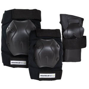 Proteccion Powerslide Standard Eco Set Hombre Negros | 32815-AHMJ