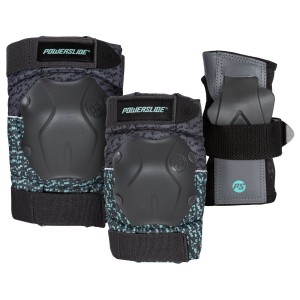 Proteccion Powerslide Standard Set Hombre Negros Turquesa | 49178-HYDJ